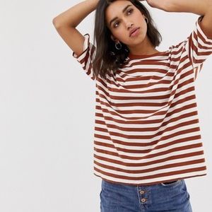 ASOS Oversized Striped T-shirt